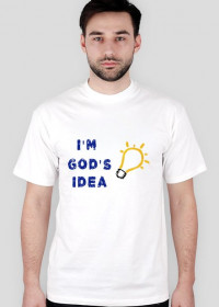 Boży pomysł - koszulka męska