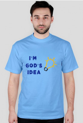 Boży pomysł - koszulka męska