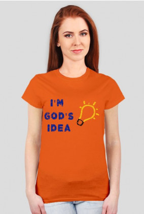 Boży pomysł - koszulka damska