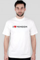 Koszulka męska "I love Femdom"