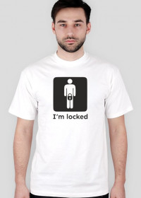 Koszulka męska "I'm locked"