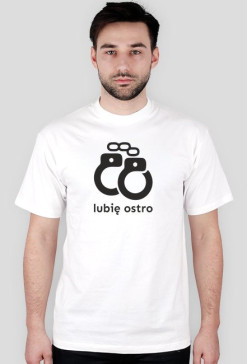 Koszulka męska "Lubię ostro"