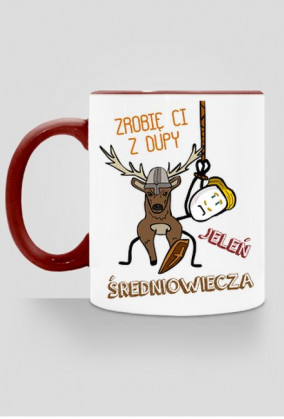 Jeleń średniowiecza Mug