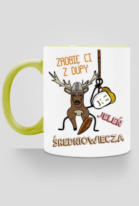 Jeleń średniowiecza Mug