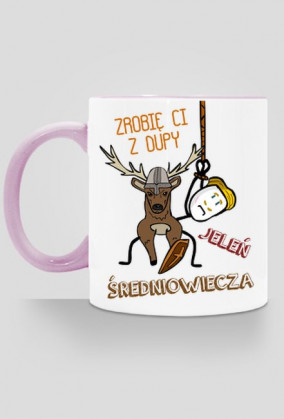 Jeleń średniowiecza Mug