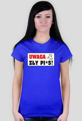 KOSZULKA DAMSKA UWAGA