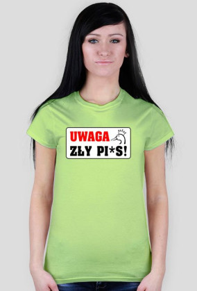 KOSZULKA DAMSKA UWAGA