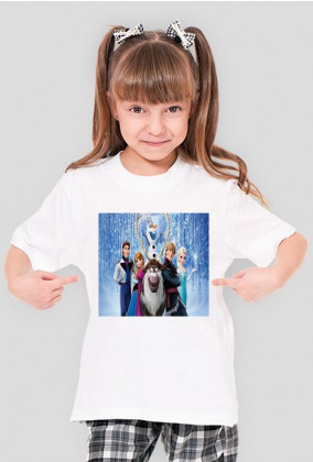 Koszulka dziecięca Kraina Lodu