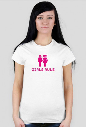 Koszulka damska "Girls rule"