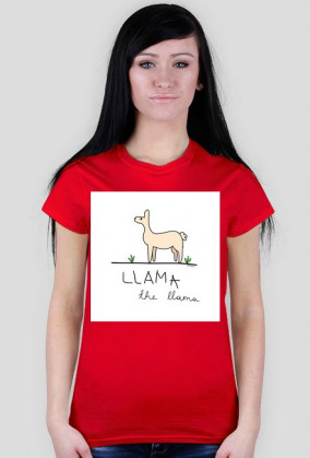 Llama The Llama | Koszulka damska