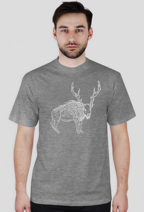 Bizon Rysunek Biały