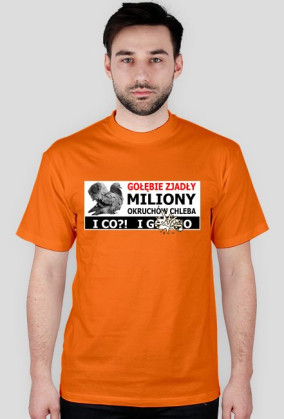 Koszulka "Gołębie Zjadły miliony" - Op Grafika