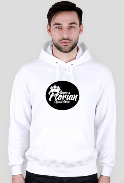 Bluza Kaptur TeamFlorian Black-White
