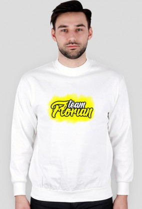 Bluza Bez Kaptura TeamFlorian Yellow