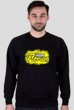 Bluza Bez Kaptura TeamFlorian Yellow