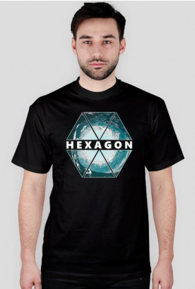 Hexagon black