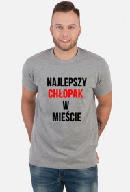 KOSZULKA NAJLEPSZY CHŁOPAK W MIEŚCIE - FUNPAL