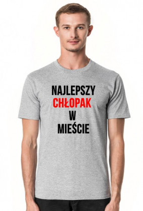 KOSZULKA NAJLEPSZY CHŁOPAK W MIEŚCIE - FUNPAL