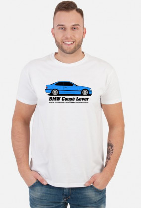 Estoril E36 - BMW Coupe Lover (koszulka męska) ciemna grafika