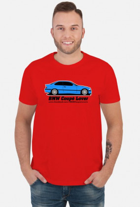 Estoril E36 - BMW Coupe Lover (koszulka męska) ciemna grafika