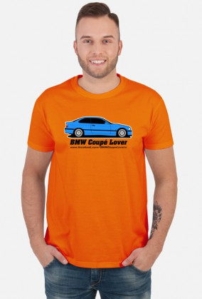 Estoril E36 - BMW Coupe Lover (koszulka męska) ciemna grafika