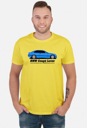 Estoril E36 - BMW Coupe Lover (koszulka męska) ciemna grafika