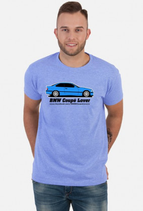 Estoril E36 - BMW Coupe Lover (koszulka męska) ciemna grafika