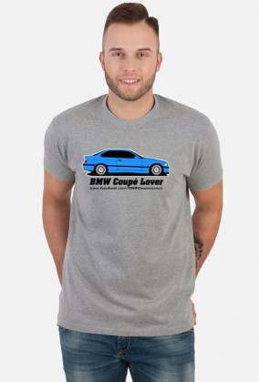 Estoril E36 - BMW Coupe Lover (koszulka męska) ciemna grafika