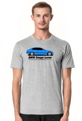 Estoril E36 - BMW Coupe Lover (koszulka męska) ciemna grafika