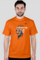 T-Shirt something shot *ORANGE*