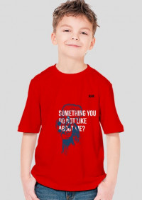 T-Shirt something shot *RED* for boy/kid