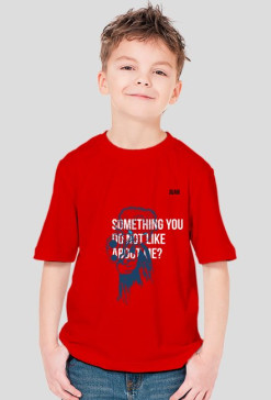 T-Shirt something shot *RED* for boy/kid