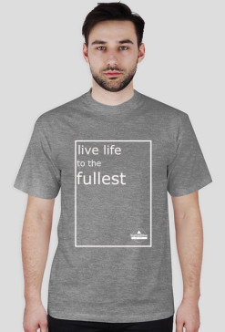 koszulka w kolorze szarym z hasłem NuptseWear