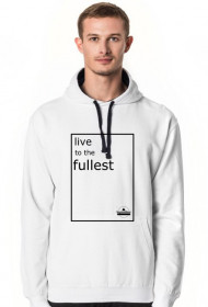 Bluza z kapturem z hasłem NuptseWear