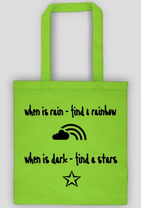 TORBA RAINBOW - STARS