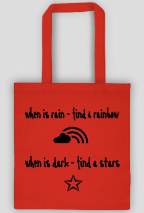 TORBA RAINBOW - STARS