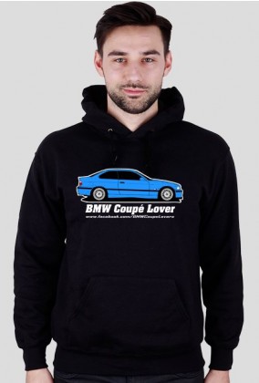 Estoril E36 - BMW Coupe Lover (bluza męska kapturowa) ciemna grafika