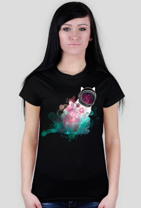 Koszulka damska Galaktyczny Kot