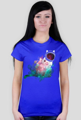 Koszulka damska Galaktyczny Kot