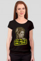 Koszulka Damska - HELP ME, YOU ARE MY ONLY HOPE! - Star Wars