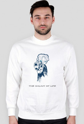 Bluza The Galaxy Of Life biały (męskie)