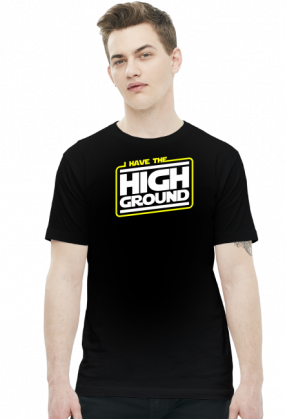 Koszulka - I HAVE THE HIGH GROUND! - Star Wars