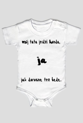 Body niemowlece Model HO/KID