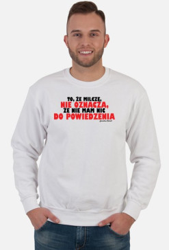 Bluza Męska Nie oznacza