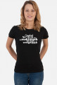 T-shirt Damski Do niektórych Czarny
