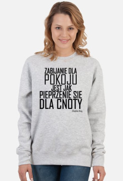 Bluza Damska Zabijanie dla pokoju