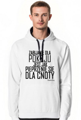 Hodie Męski Zabijanie dla pokoju