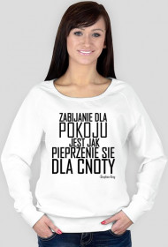 Bluzka Damska Zabijanie dla pokoju