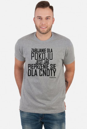 T-shirt Męski Zabijanie dla pokoju 2