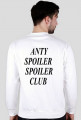 ANTY SPOILER SPOILER CLUB biała bluza